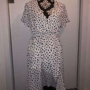 Sienna Sky Faux wrap floral dress